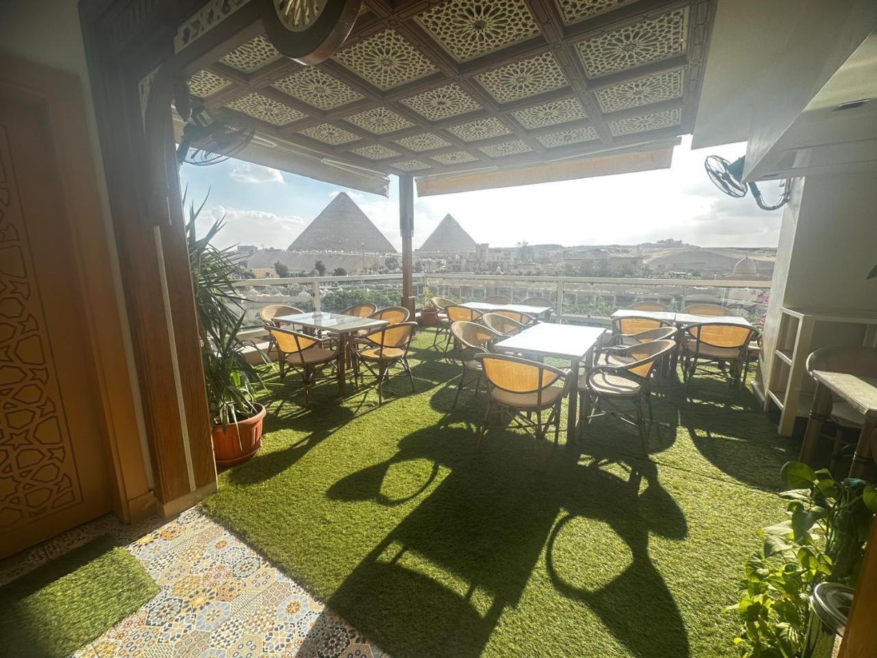 Doudou Pyramids View Hotel Kafret el-Gabal Buitenkant foto