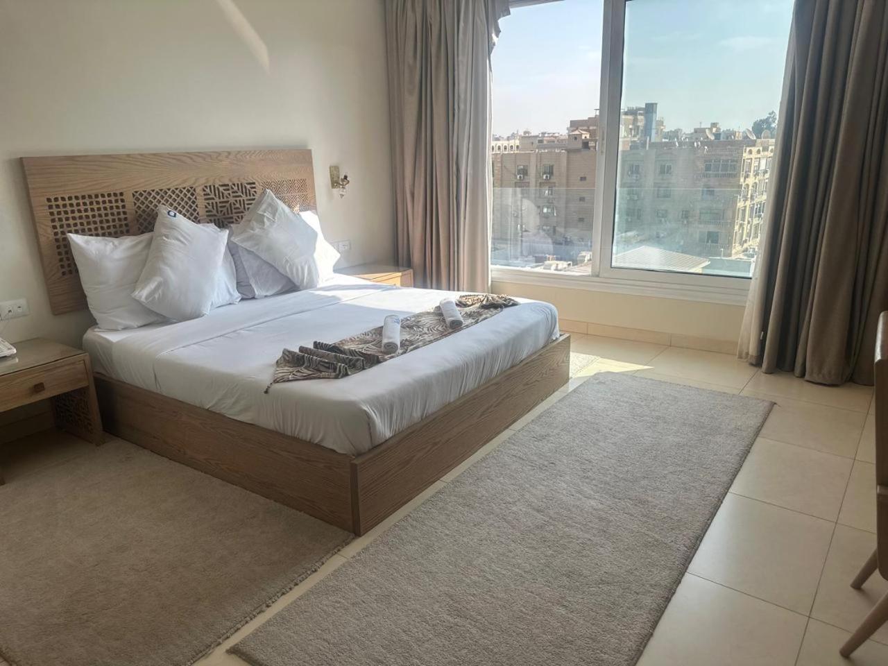 Doudou Pyramids View Hotel Kafret el-Gabal Buitenkant foto